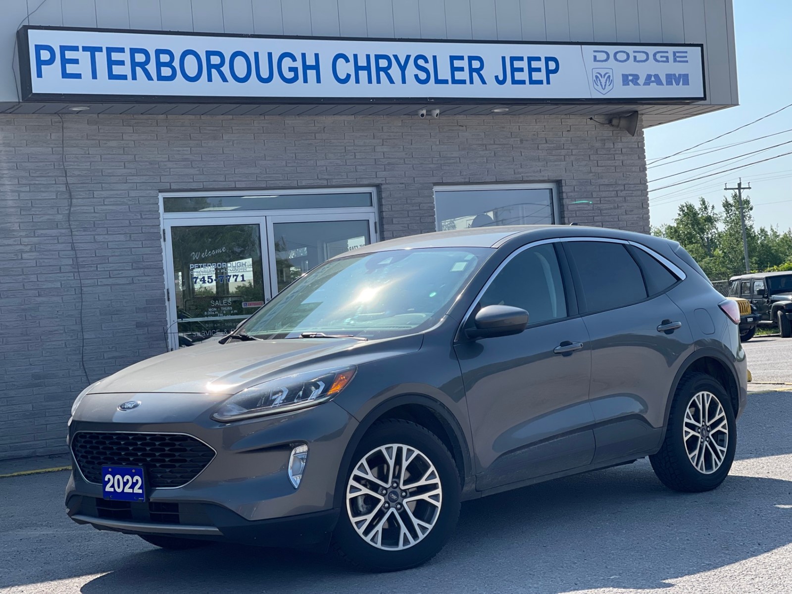 Photo of 2022 Ford Escape SEL AWD for sale at Peterborough Chrysler in Peterborough, ON