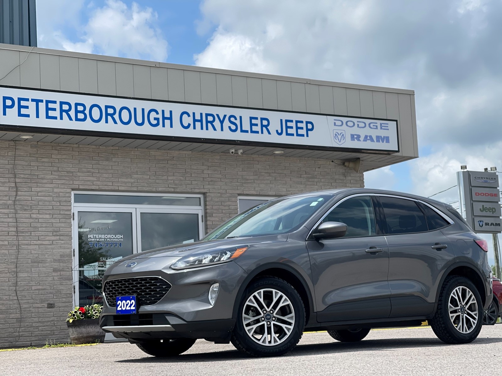 Photo of 2022 Ford Escape SEL AWD for sale at Peterborough Chrysler in Peterborough, ON