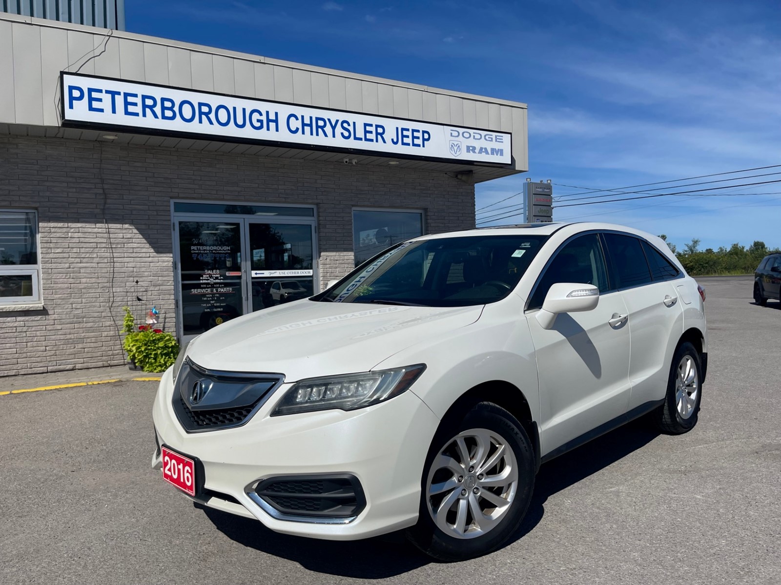 Photo of 2016 Acura RDX   for sale at Peterborough Chrysler in Peterborough, ON