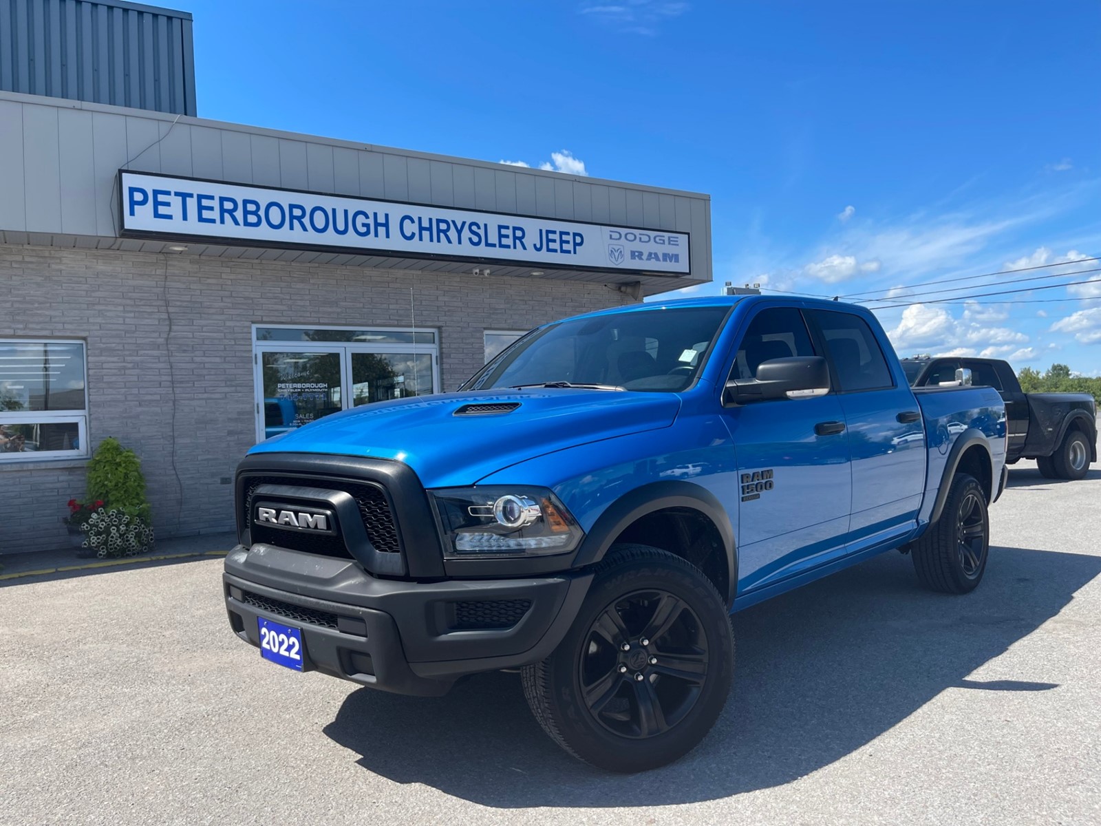 Photo of 2022 RAM 1500 Classic Warlock Crew Cab for sale at Peterborough Chrysler in Peterborough, ON