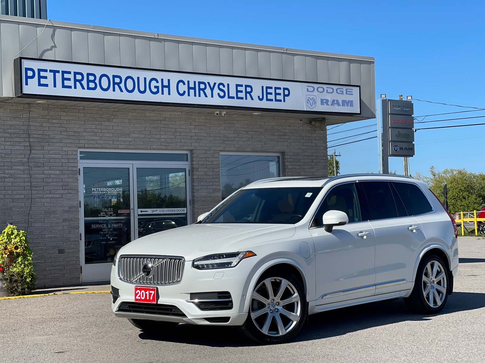 Photo of 2017 Volvo XC90   for sale at Peterborough Chrysler in Peterborough, ON