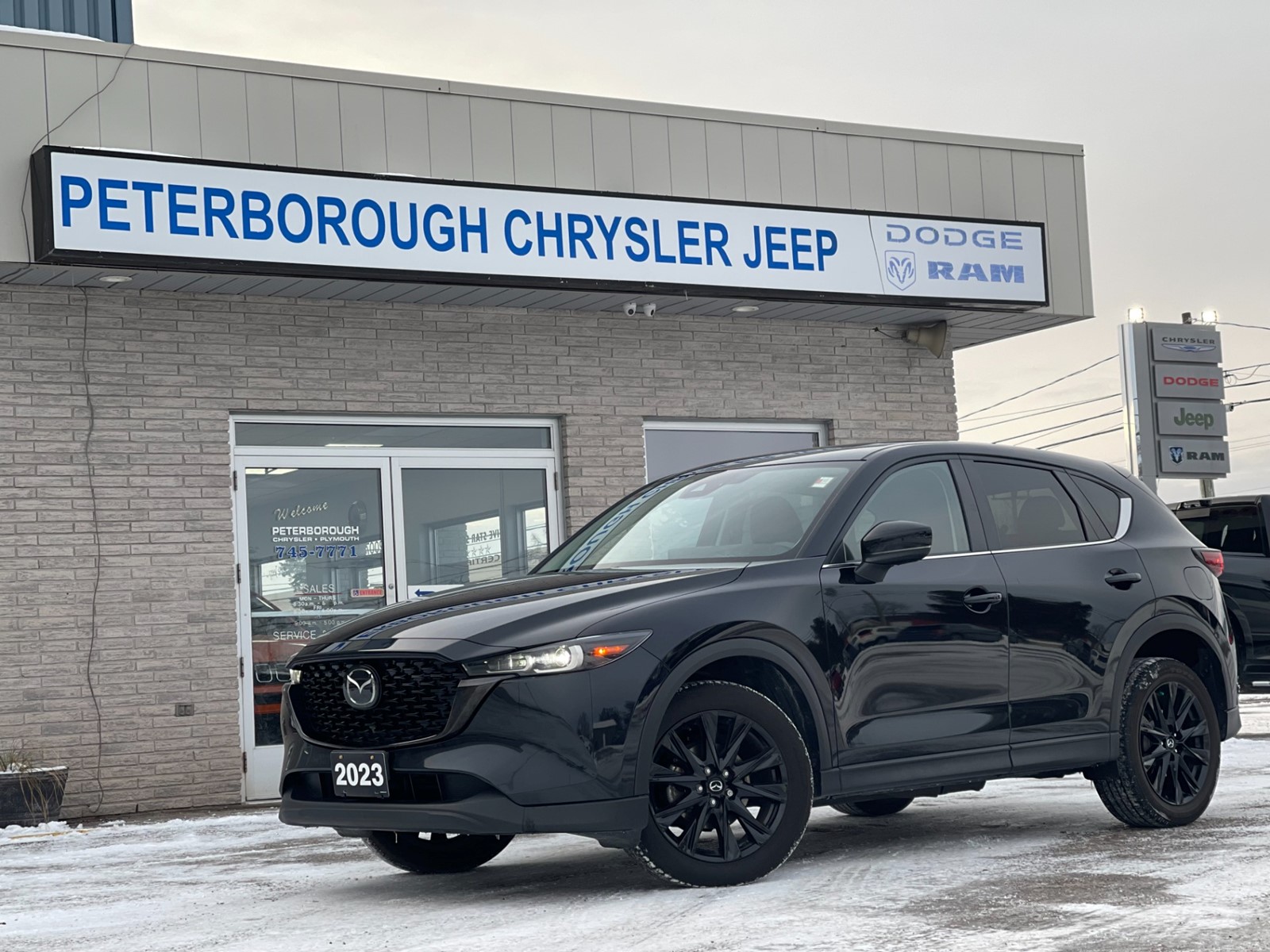 Photo of 2023 Mazda CX-5 Preferred AWD for sale at Peterborough Chrysler in Peterborough, ON