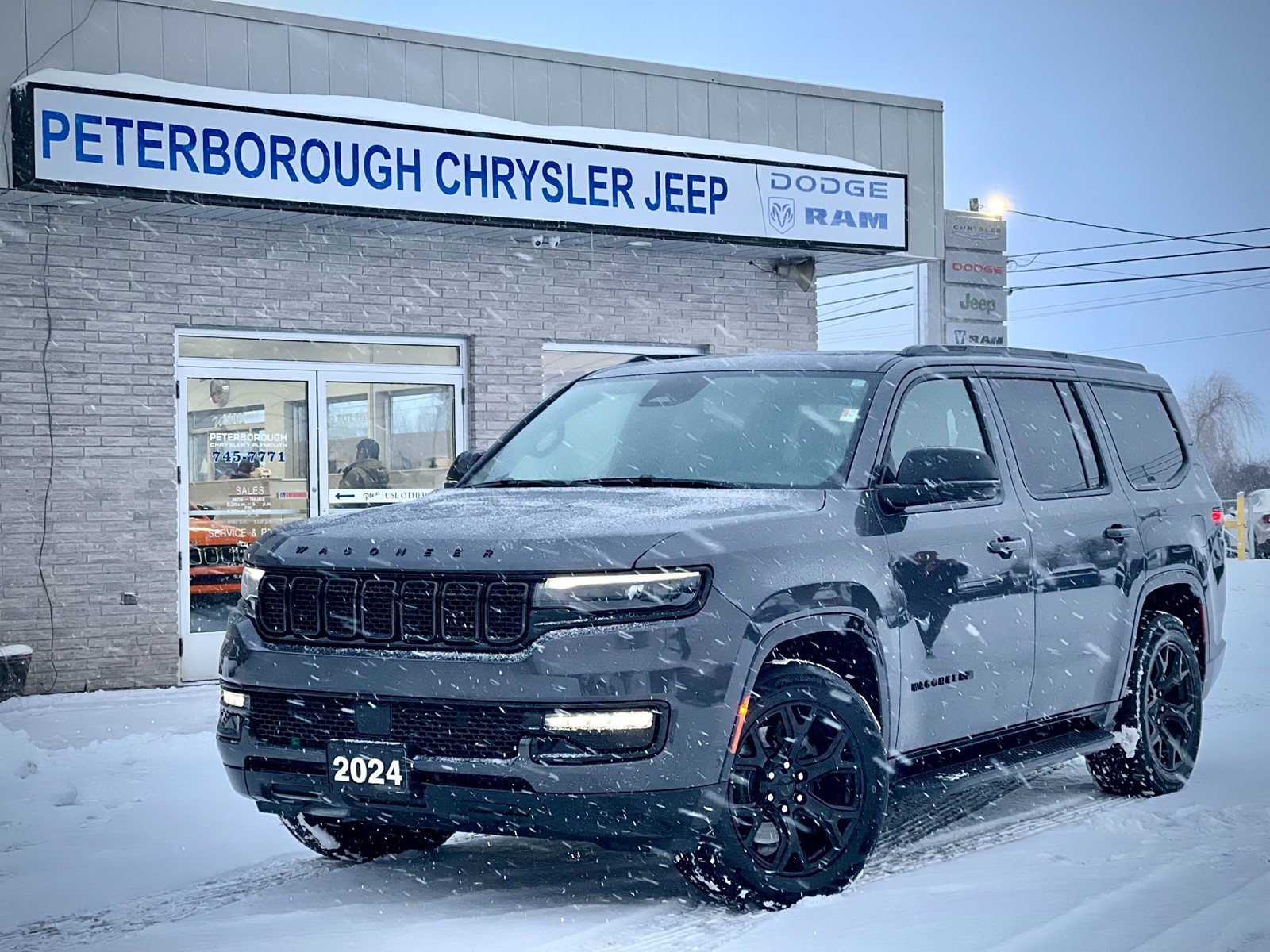Photo of 2024 Jeep Wagoneer Series II  for sale at Peterborough Chrysler in Peterborough, ON