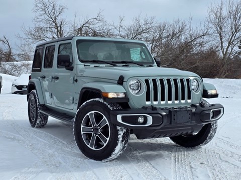 Photo of 2023 Jeep Wrangler Unlimited Sahara for sale at Peterborough Chrysler in Peterborough, ON