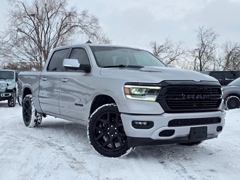 Photo of 2021 RAM 1500 Sport Crew Cab for sale at Peterborough Chrysler in Peterborough, ON