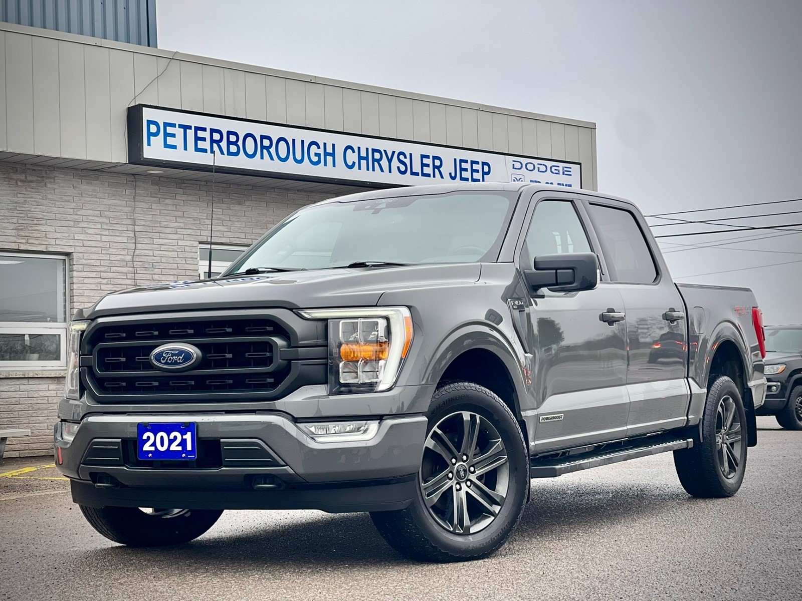 Photo of 2021 Ford F-150 XLT 5.5-ft.Bed for sale at Peterborough Chrysler in Peterborough, ON