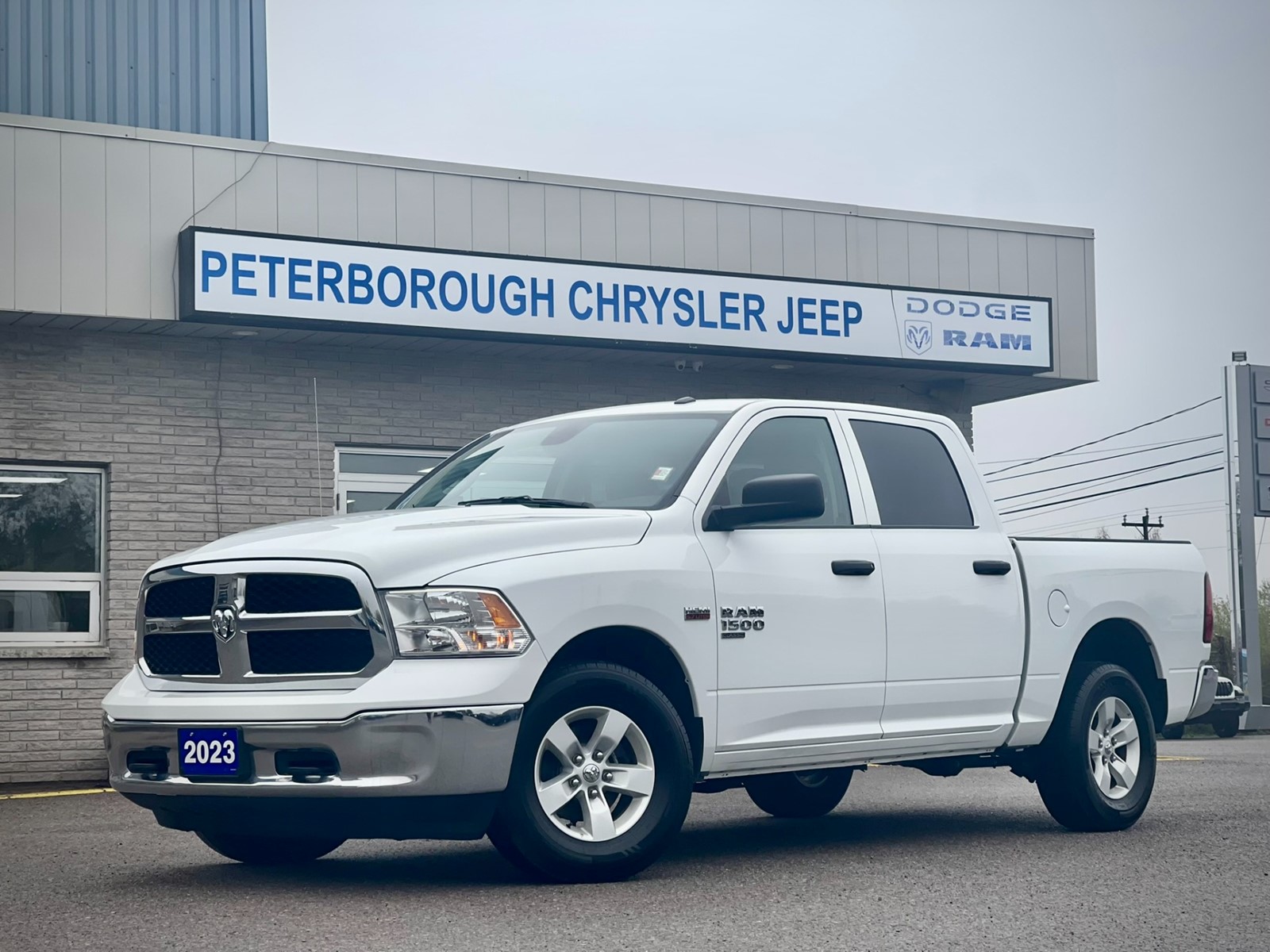 Photo of 2023 RAM 1500 Classic SLT  Crew Cab for sale at Peterborough Chrysler in Peterborough, ON