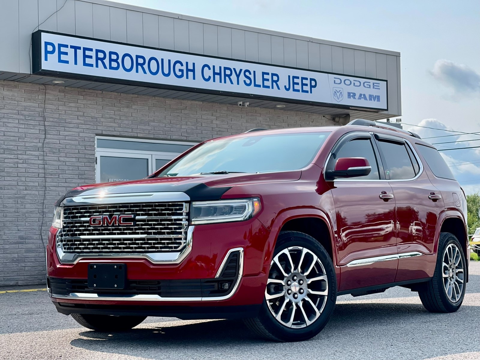 Photo of 2023 GMC Acadia Denali AWD for sale at Peterborough Chrysler in Peterborough, ON