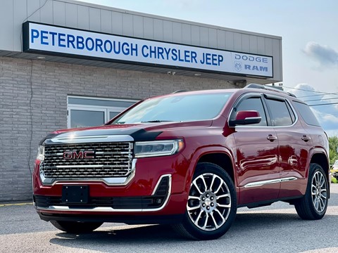 Photo of 2023 GMC Acadia Denali AWD for sale at Peterborough Chrysler in Peterborough, ON