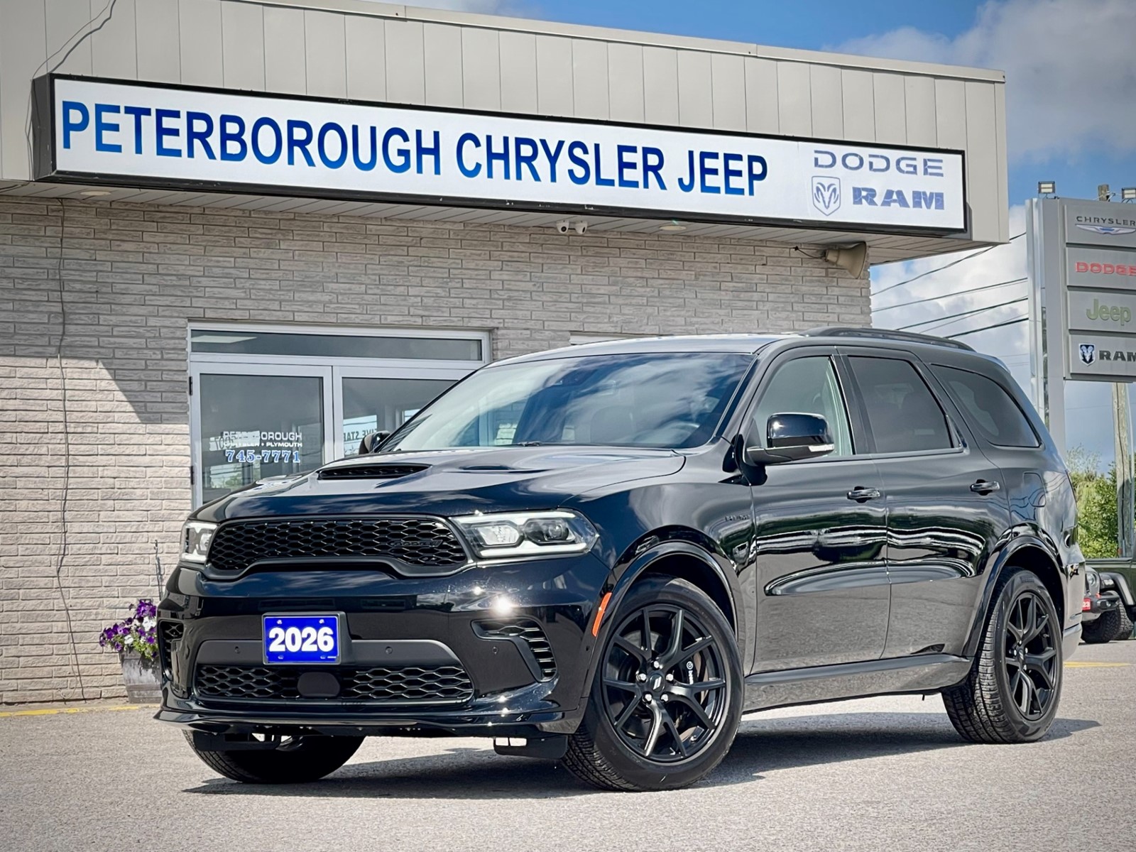 Photo of 2026 Dodge Durango R/T AWD for sale at Peterborough Chrysler in Peterborough, ON