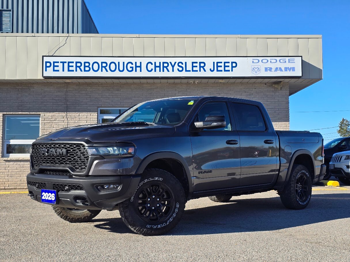 Photo of 2026 RAM 1500 Rebel  Crew Cab 4WD for sale at Peterborough Chrysler in Peterborough, ON
