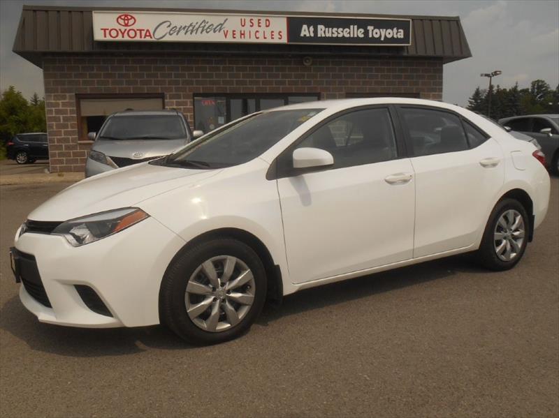 Photo of  2014 Toyota Corolla LE  for sale at Russelle Toyota in Peterborough, ON