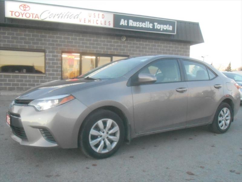 Photo of  2015 Toyota Corolla LE  for sale at Russelle Toyota in Peterborough, ON