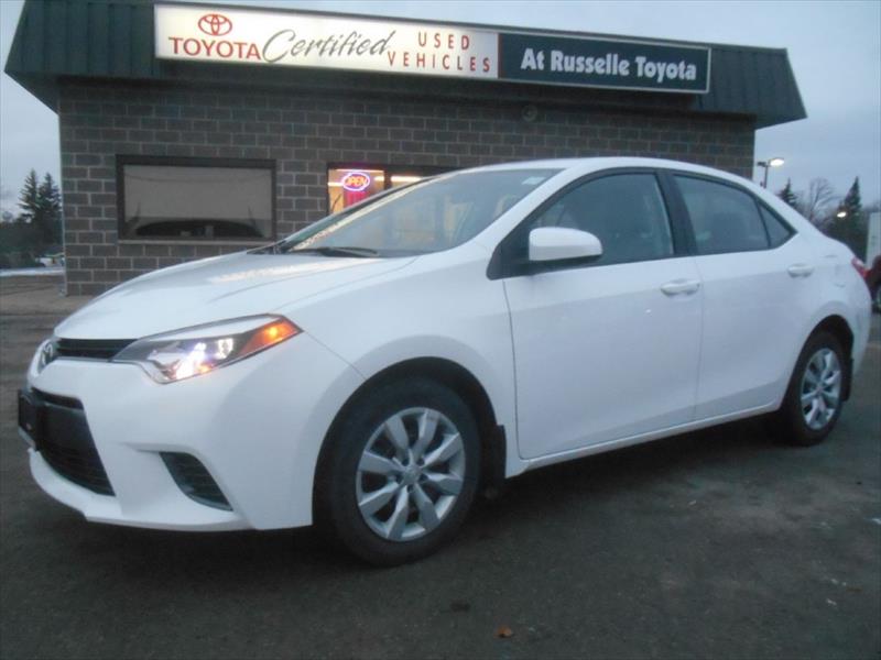 Photo of  2016 Toyota Corolla LE  for sale at Russelle Toyota in Peterborough, ON
