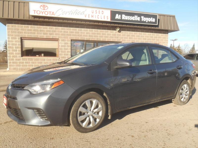 Photo of  2015 Toyota Corolla LE  for sale at Russelle Toyota in Peterborough, ON