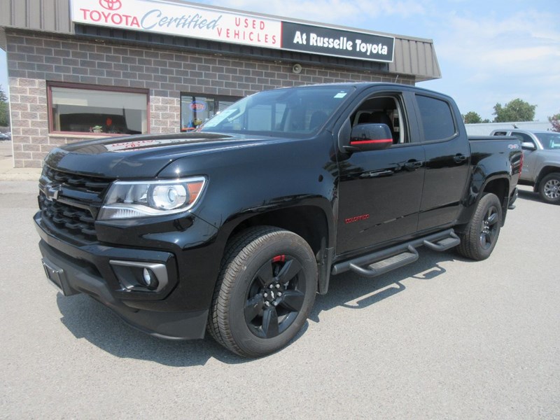 Photo of  2021 Chevrolet Colorado Red Line 4X4 for sale at Russelle Toyota in Peterborough, ON