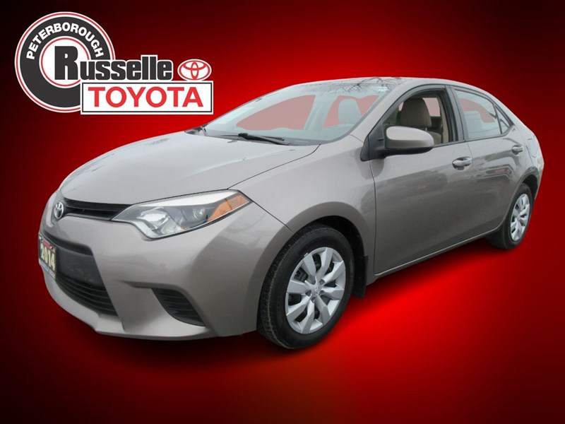Photo of  2014 Toyota Corolla LE  for sale at Russelle Toyota in Peterborough, ON