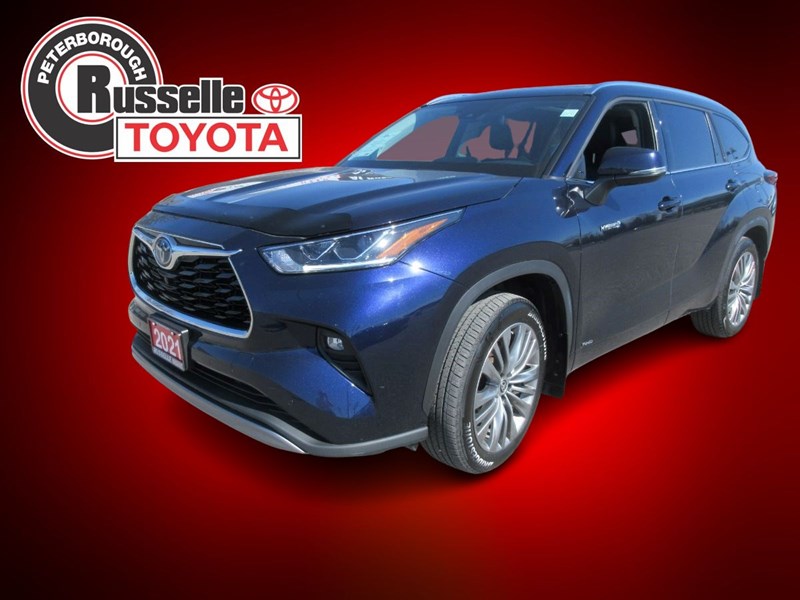 Photo of  2021 Toyota Highlander Hybrid Platinum AWD for sale at Russelle Toyota in Peterborough, ON