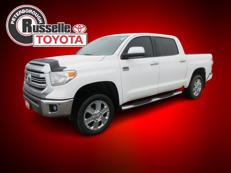 Photo of  2016 Toyota Tundra Platinum 5.7L Crew Max for sale at Russelle Toyota in Peterborough, ON