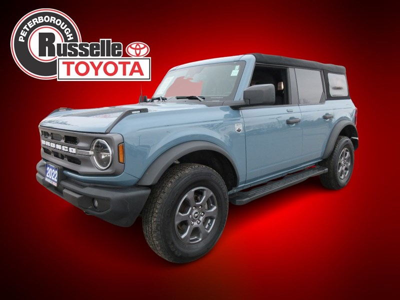 Photo of 2022 Ford Bronco Big Bend  for sale at Russelle Toyota in Peterborough, ON