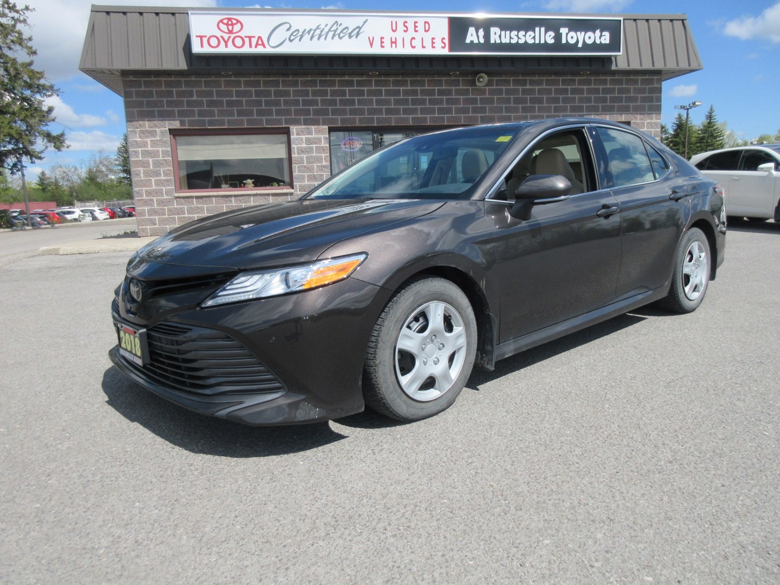 Photo of 2018 Toyota Camry XLE V6 for sale at Russelle Toyota in Peterborough, ON