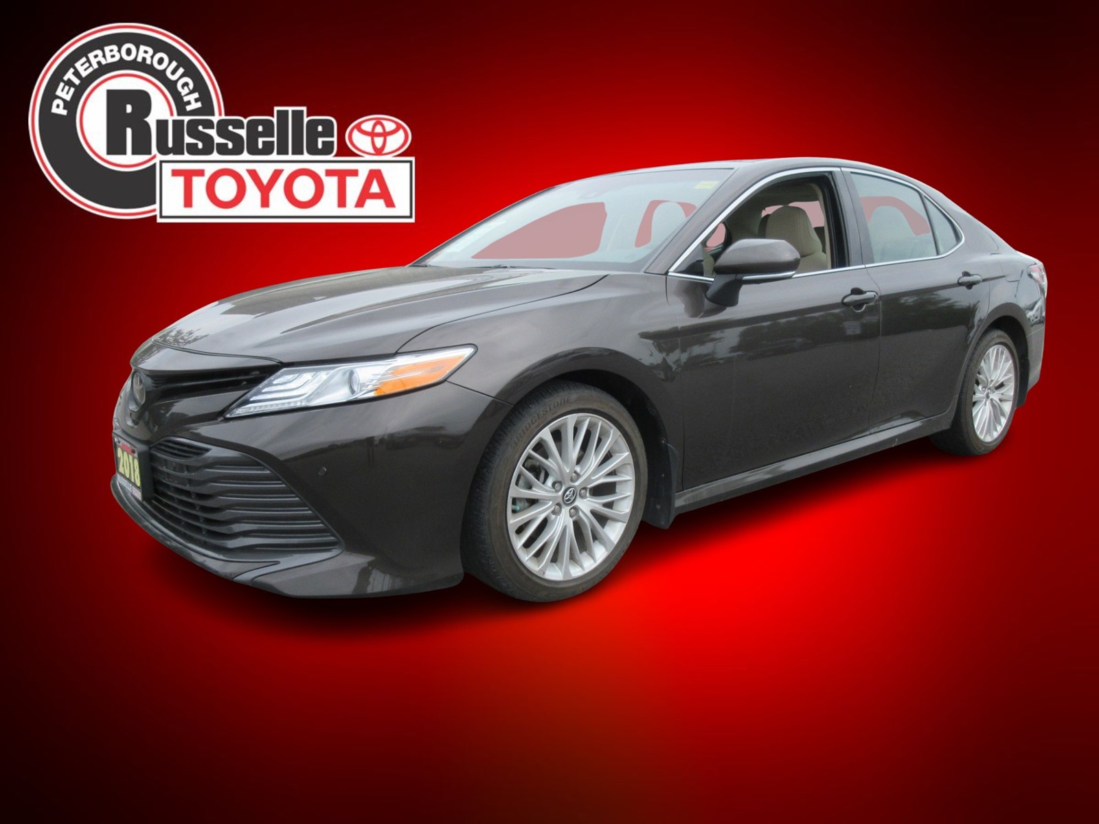 Photo of 2018 Toyota Camry XLE V6 for sale at Russelle Toyota in Peterborough, ON