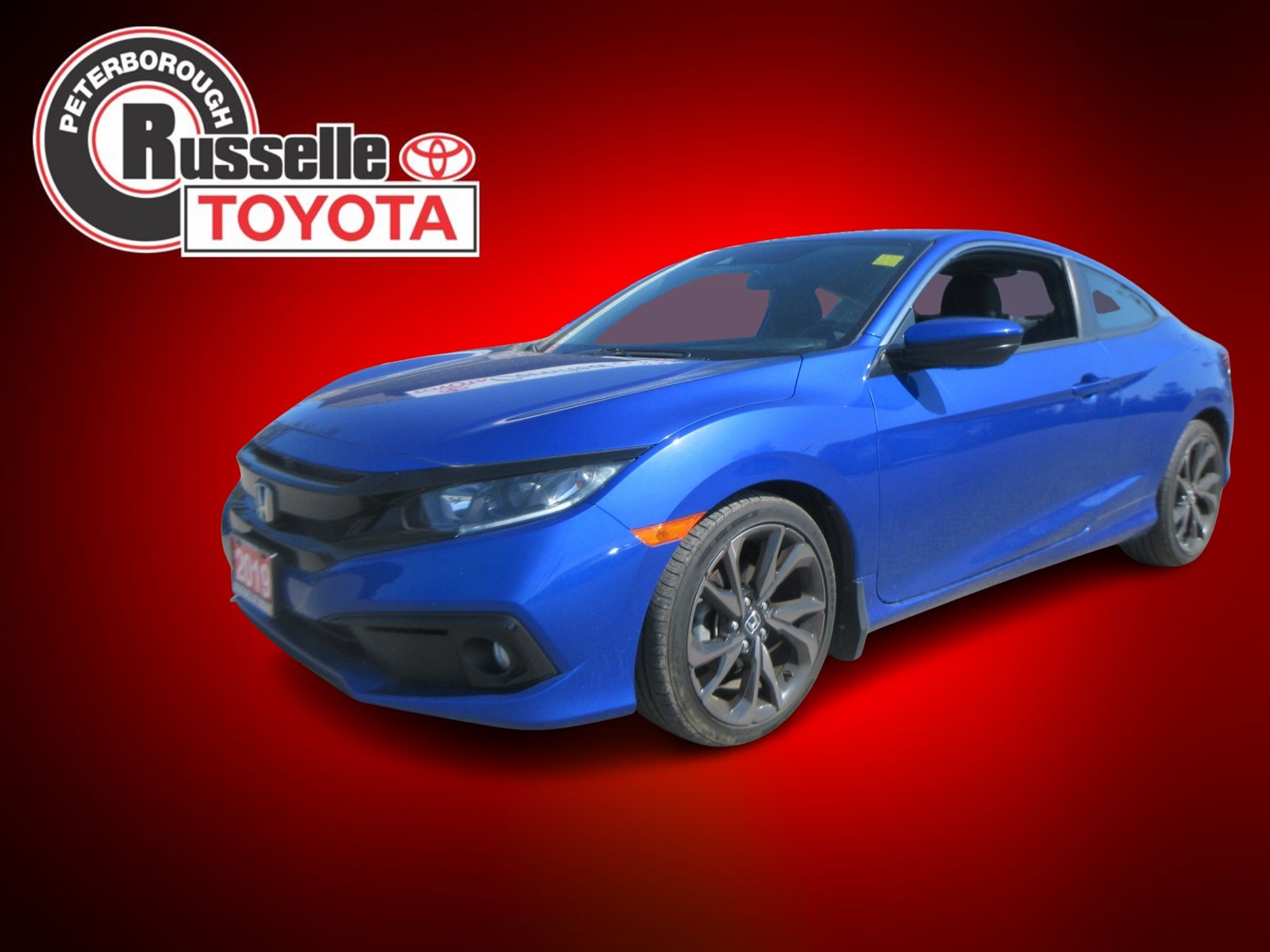 Photo of 2019 Honda Civic Coupe Sport  for sale at Russelle Toyota in Peterborough, ON