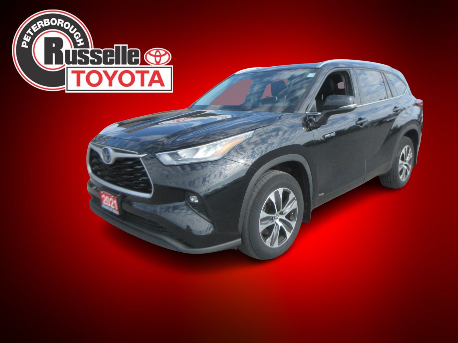 Photo of 2021 Toyota Highlander Hybrid XLE AWD for sale at Russelle Toyota in Peterborough, ON