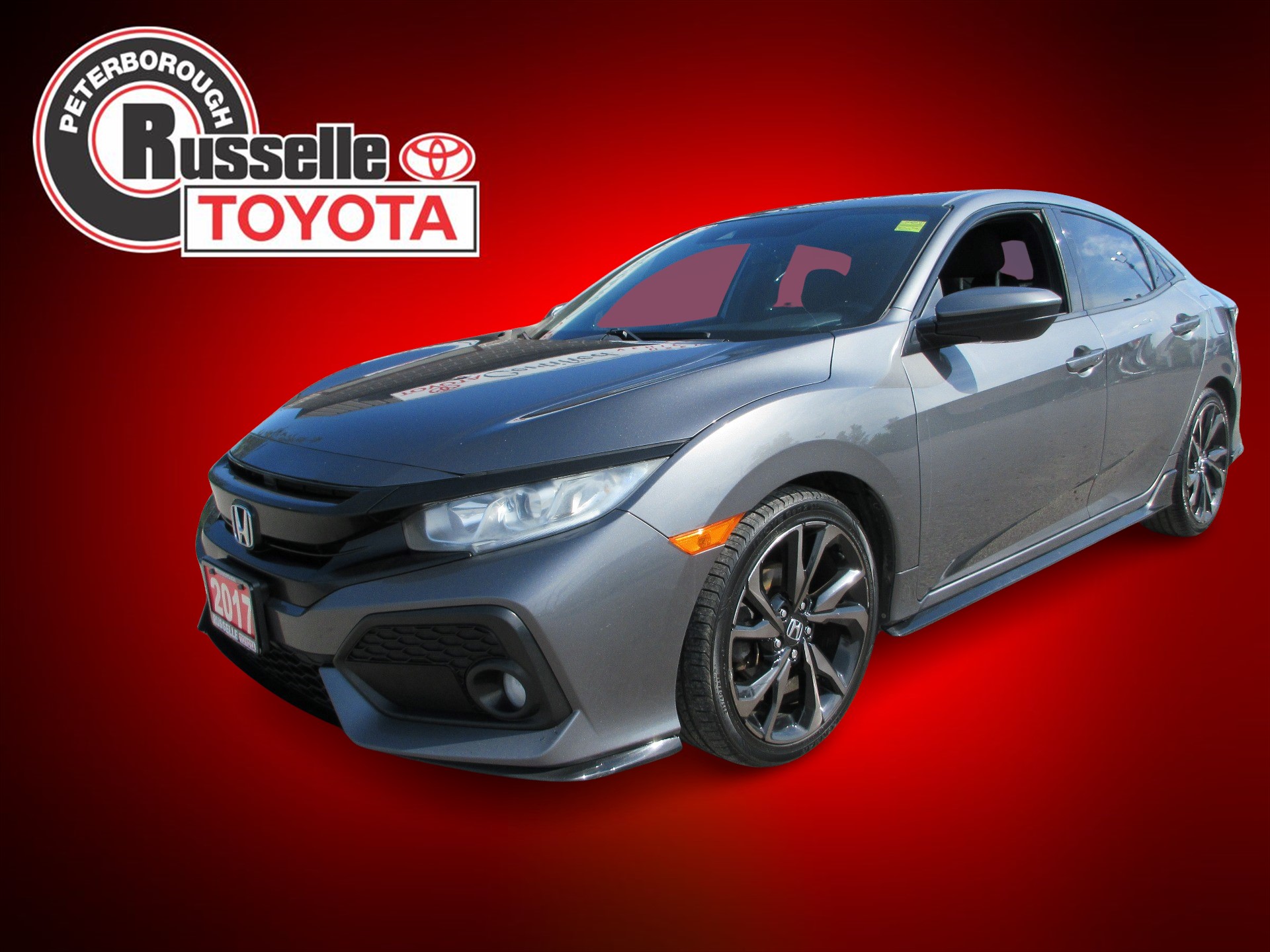 Sonic Gray Pearl 2017 Honda Civic Hatchback Hatchback Front-Wheel Drive Continuously Variable Transmission
