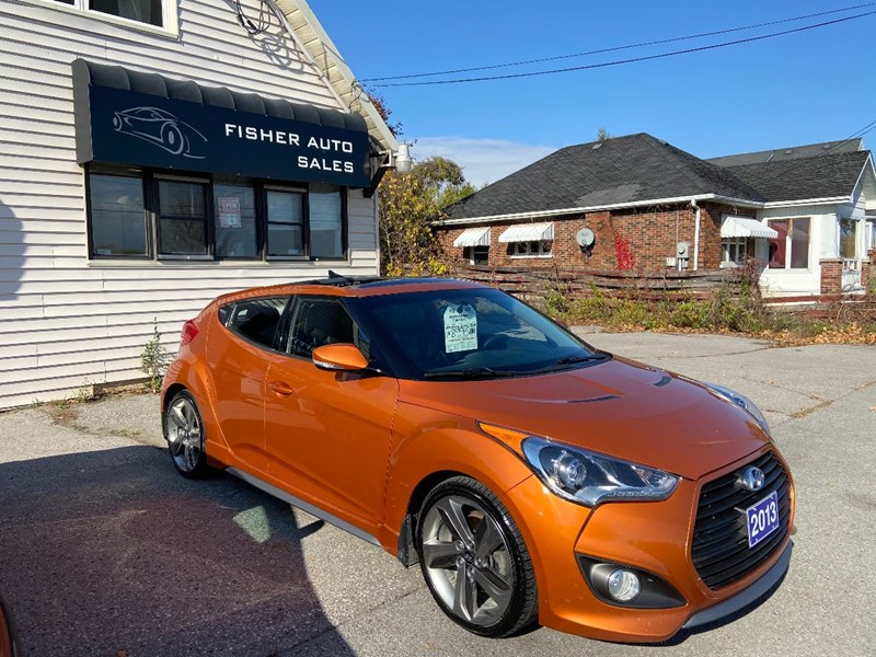 Photo of  2013 Hyundai Veloster Turbo  for sale at Fisher Auto Sales in Peterborough, ON