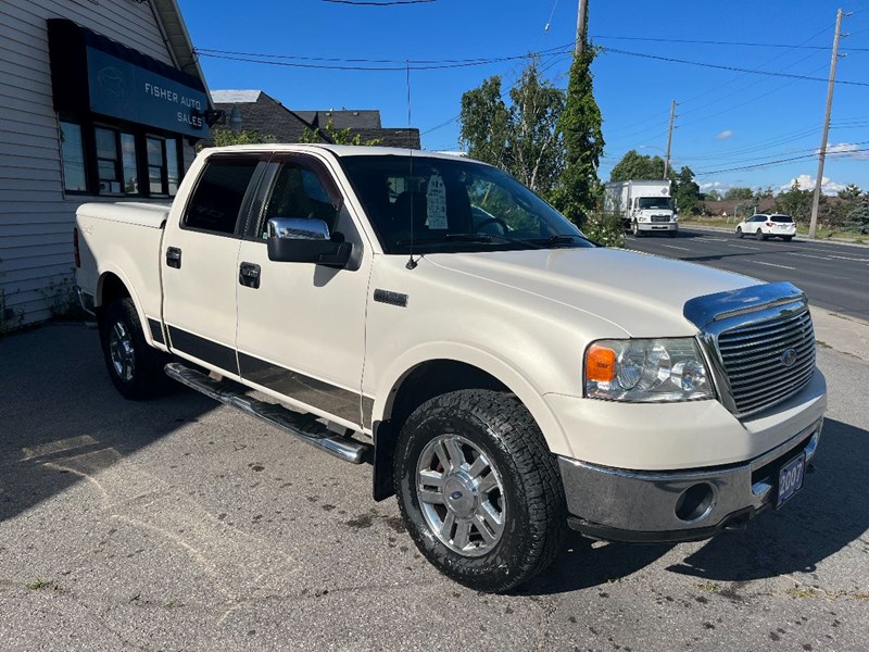 Photo of  2007 Ford F-150 Lariat   w Leather and Navigation for sale at Fisher Auto Sales in Peterborough, ON