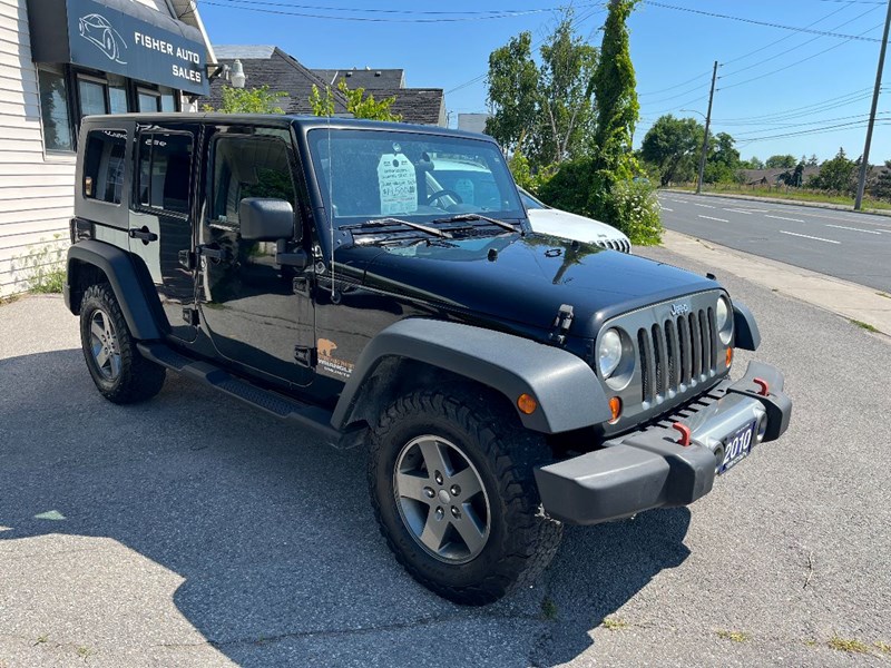 Photo of  2010 Jeep Wrangler Unlimited Sport for sale at Fisher Auto Sales in Peterborough, ON