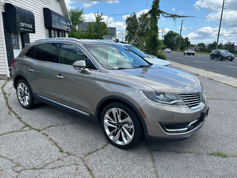 Photo of  2018 Lincoln MKX Reserve   for sale at Fisher Auto Sales in Peterborough, ON