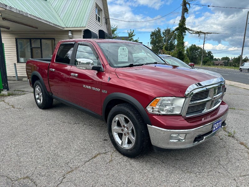 Photo of  2011 RAM 1500 SLT  Crew Cab 4X4 for sale at Fisher Auto Sales in Peterborough, ON