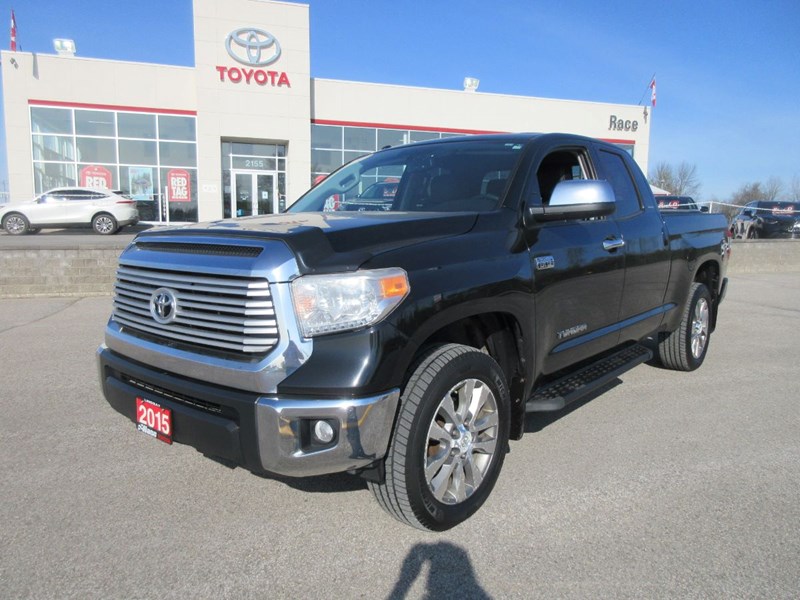  Used 2015 Toyota Tundra Limited 5.7L Double Cab  Race Toyota  Lindsay, ON