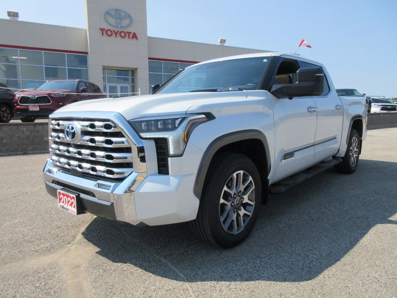 Photo of 2022 Toyota Tundra Hybrid Crew Cab for sale at Race Toyota in Lindsay, ON