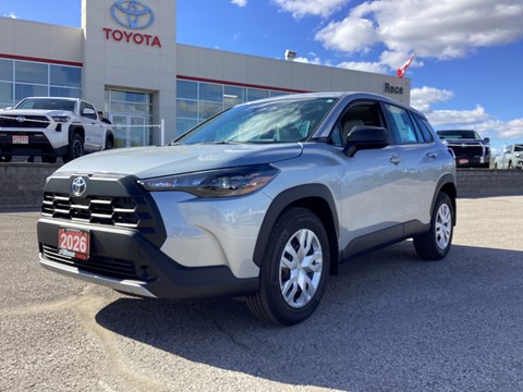 Photo of 2026 Toyota Corolla Cross L AWD for sale at Race Toyota in Lindsay, ON