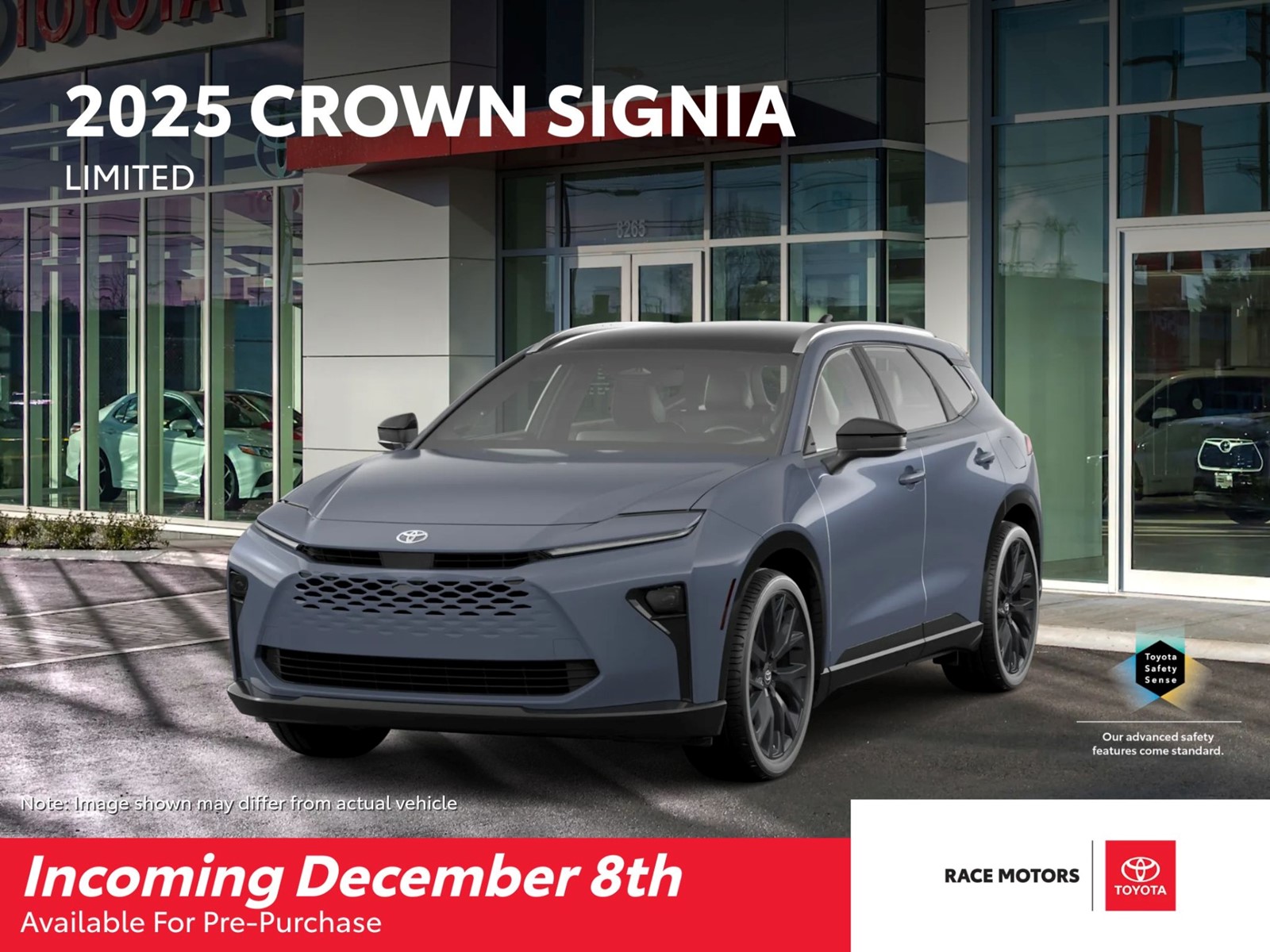 Photo of 2025 Toyota Crown Signia Limited Hybrid for sale at Race Toyota in Lindsay, ON