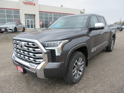 Photo of 2026 Toyota Tundra Plantium  Crew Max for sale at Race Toyota in Lindsay, ON