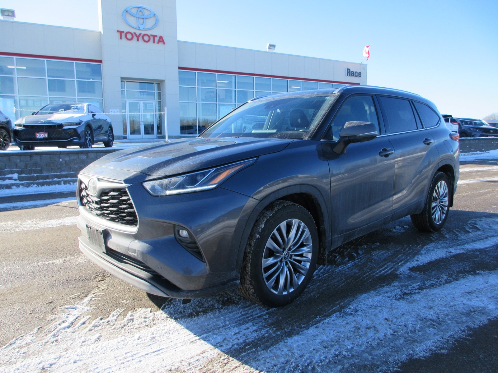 Photo of 2023 Toyota Highlander Plantium  AWD for sale at Race Toyota in Lindsay, ON
