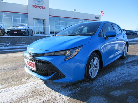 Photo of 2021 Toyota Corolla SE Hatchback for sale at Race Toyota in Lindsay, ON