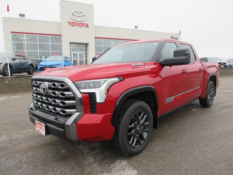 Photo of 2026 Toyota Tundra Hybrid CrewMax for sale at Race Toyota in Lindsay, ON
