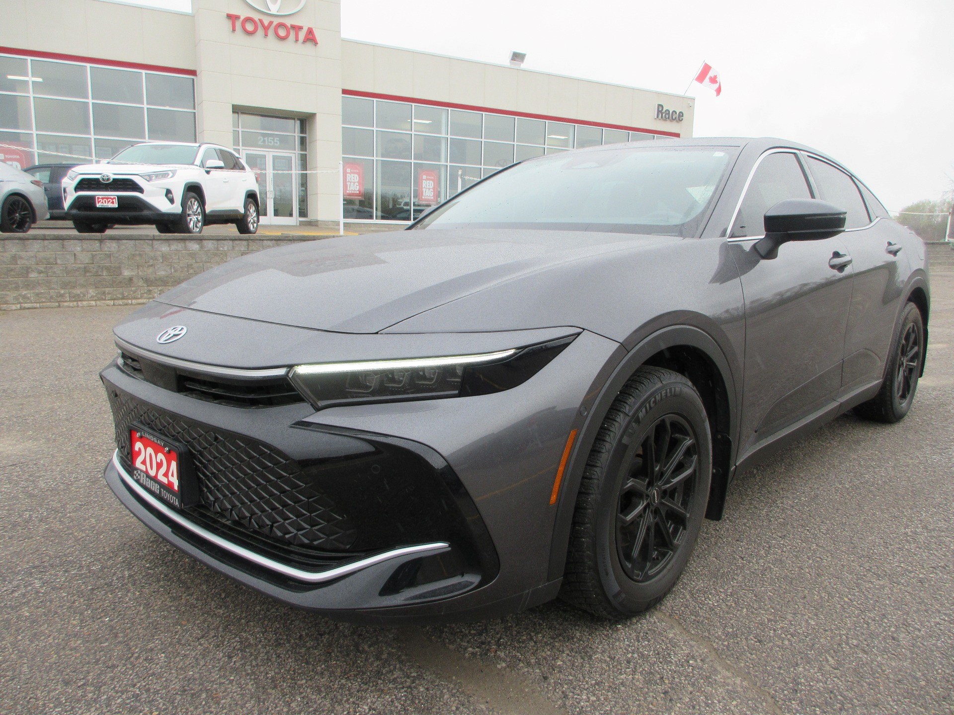 Magnetic Gray Metallic 2024 Toyota Crown Sedan All-Wheel Drive 6-Speed Automatic