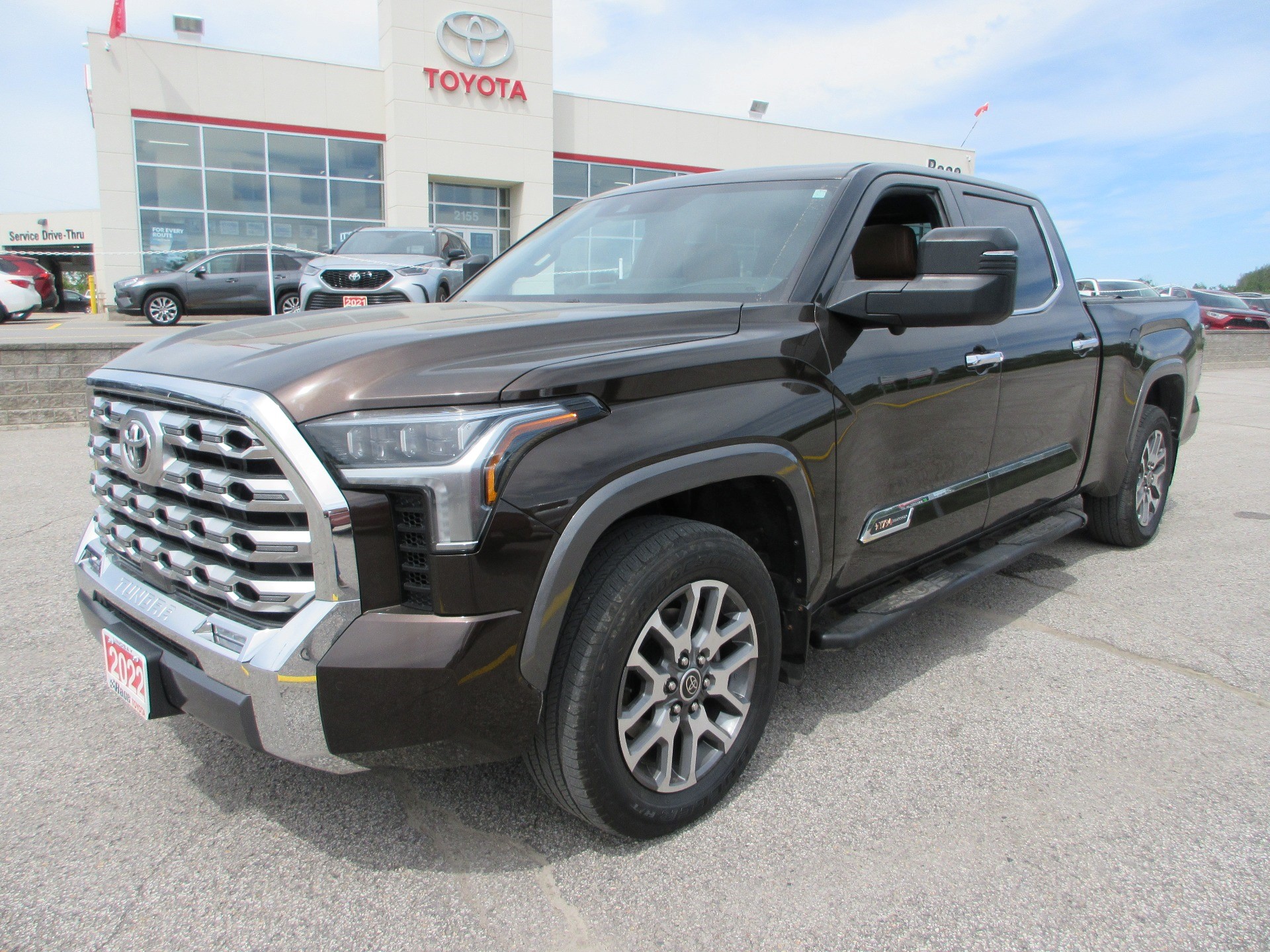 Smoked Mesquite 2022 Toyota Tundra Pickup Truck Four-Wheel Drive 6-Speed Automatic