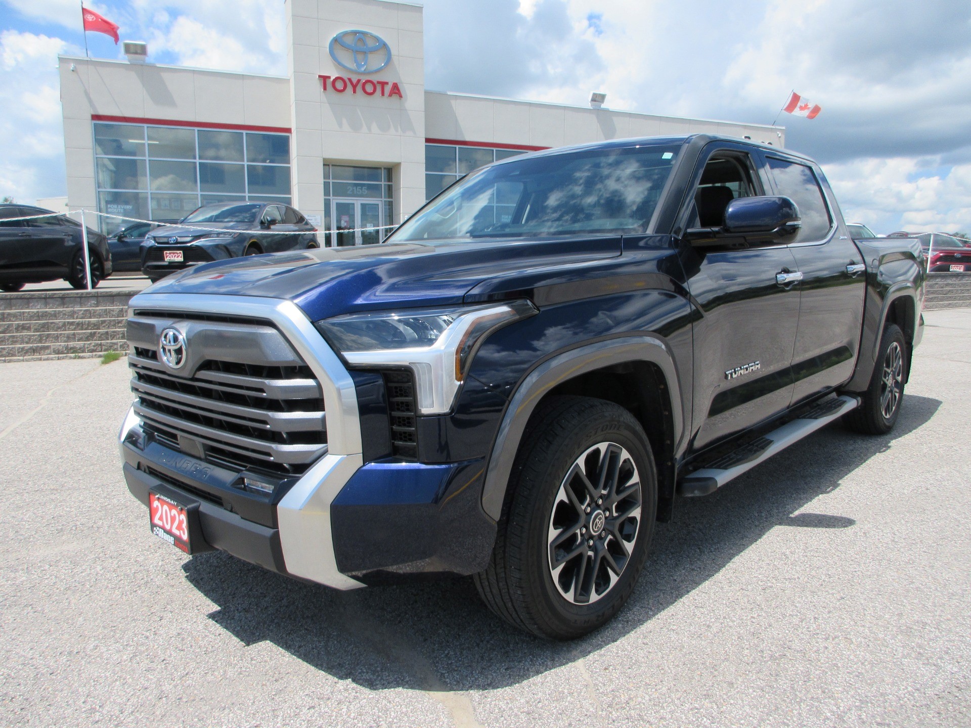 Blueprint 2023 Toyota Tundra Pickup Truck Four-Wheel Drive Automatic