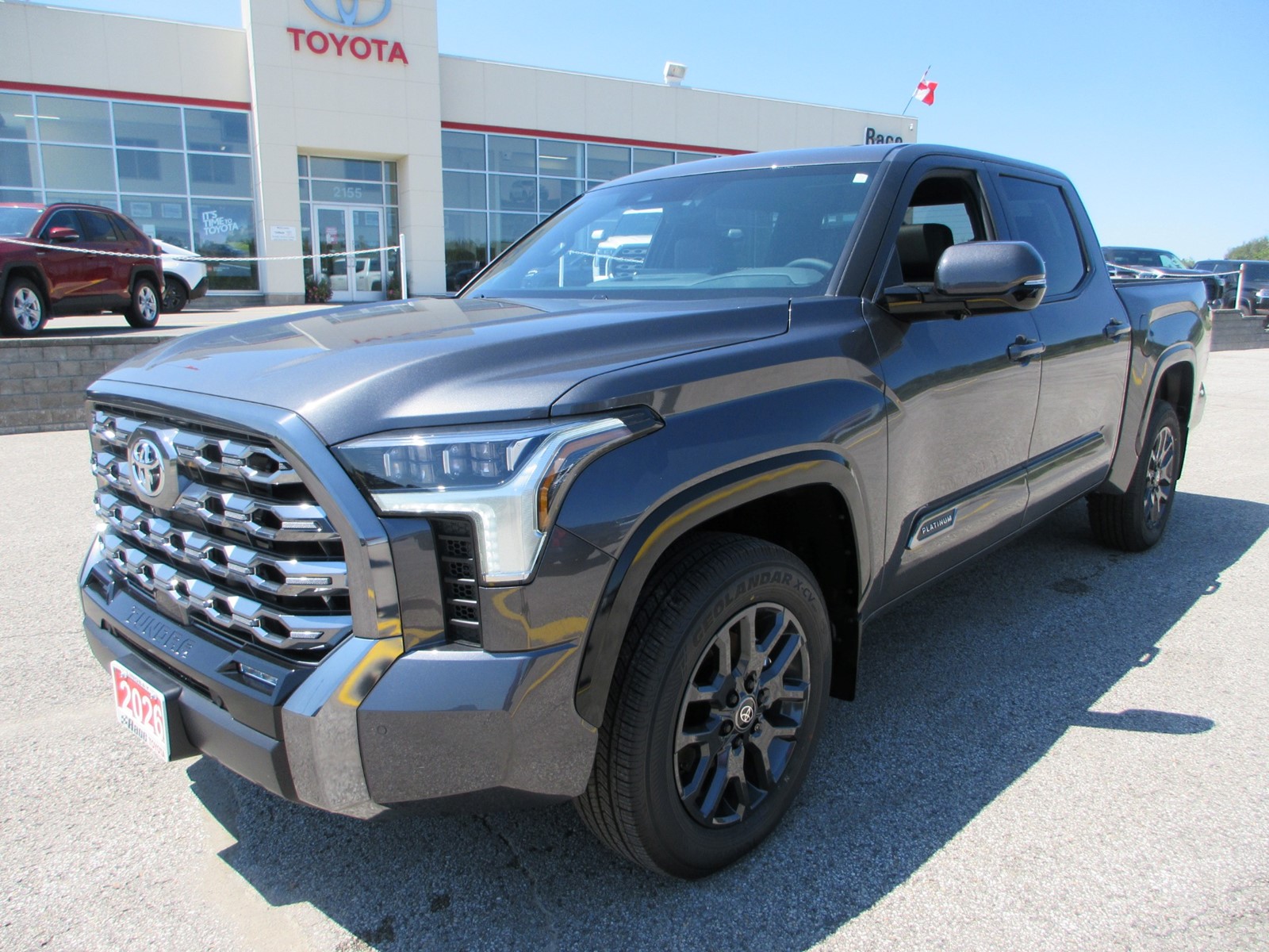 Photo of 2026 Toyota Tundra Plantium  Crew Max for sale at Race Toyota in Lindsay, ON