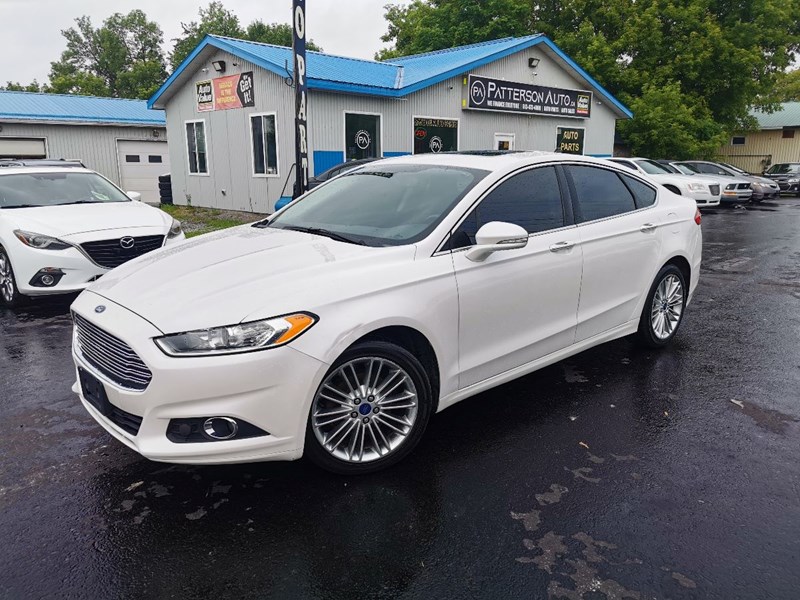 Photo of 2016 Ford Fusion SE AWD for sale at Patterson Auto Sales in Madoc, ON