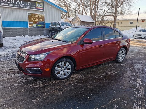 Photo of Used 2016 Chevrolet Cruze Limited 1LT  for sale at Patterson Auto Sales in Madoc, ON