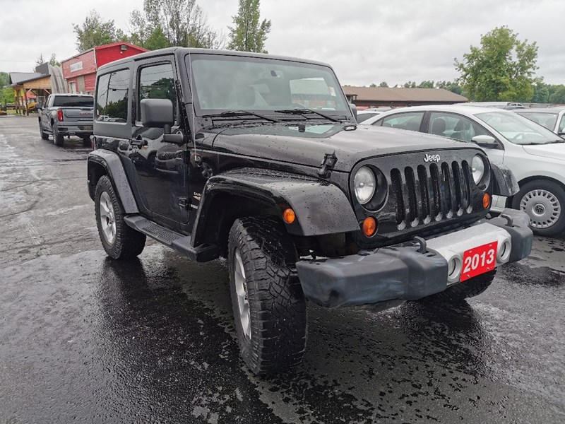 Photo of 2013 Jeep Wrangler Sahara 4WD for sale at Patterson Auto Sales in Madoc, ON