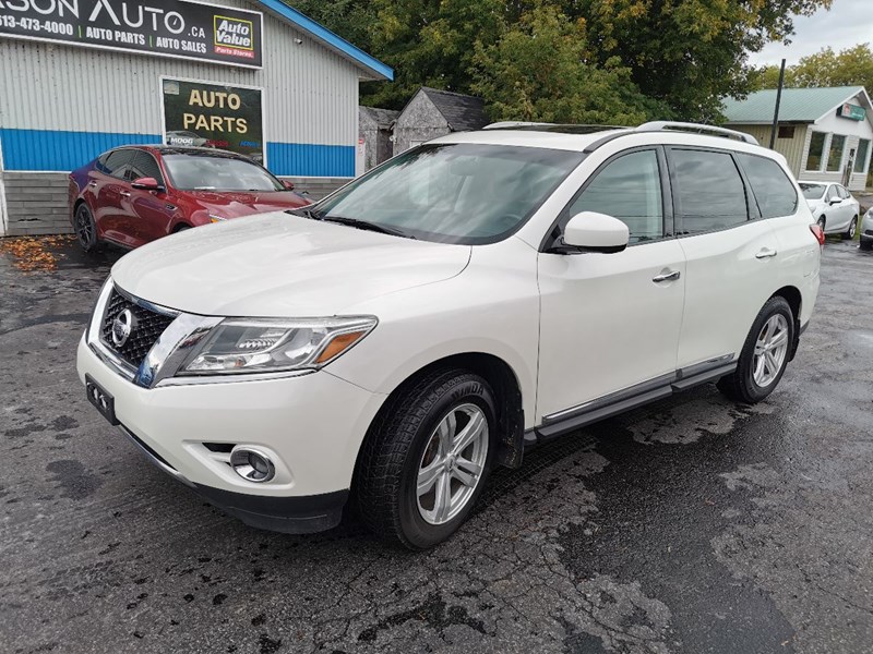 Photo of  2015 Nissan Pathfinder SL 4WD for sale at Patterson Auto Sales in Madoc, ON